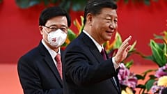 Presidente chinês, Xi Jinping, em Hong Kong