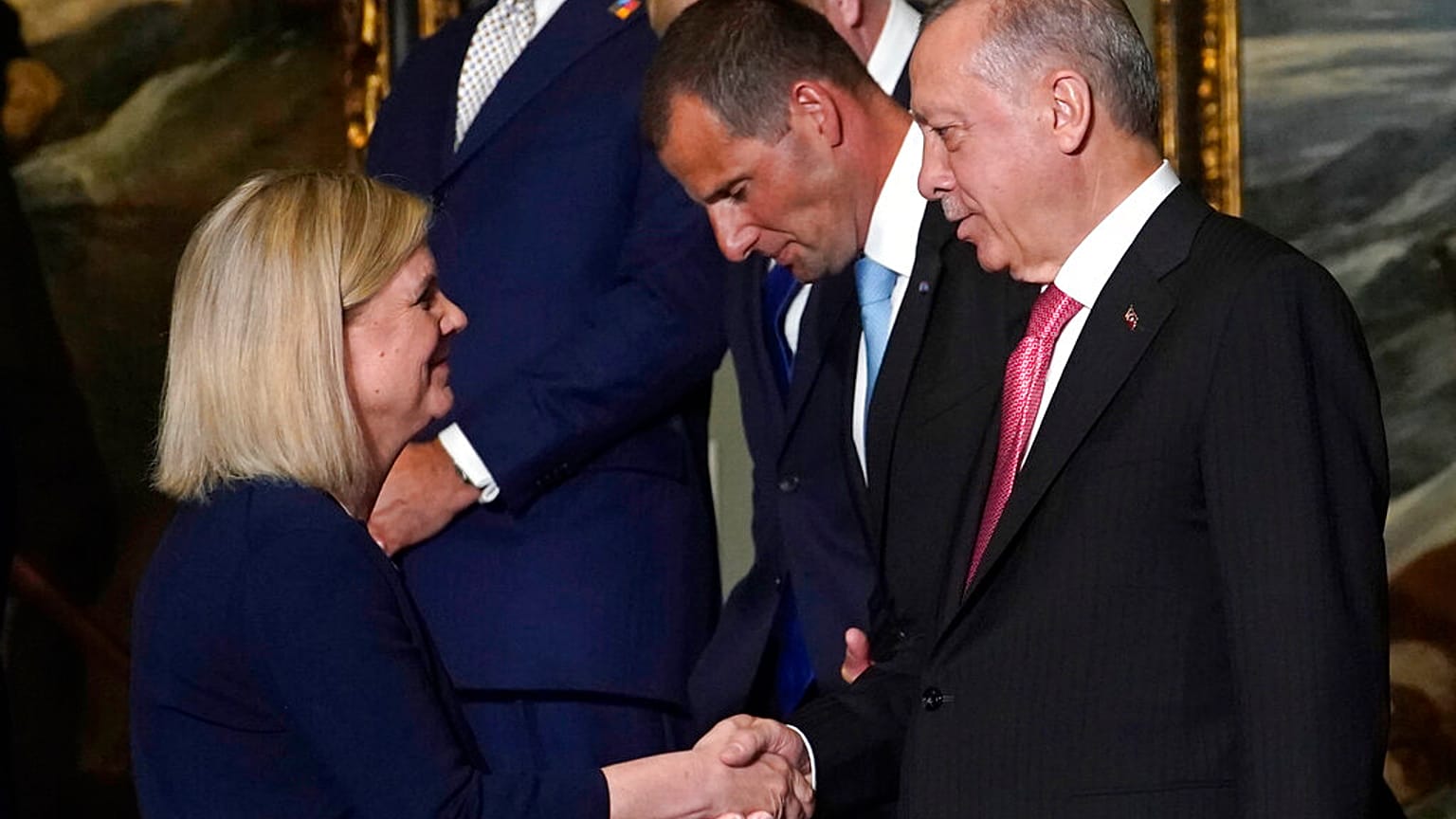 Μαγκνταλένα Άντερσον, Ρετζέπ Ταγίπ Ερντογάν