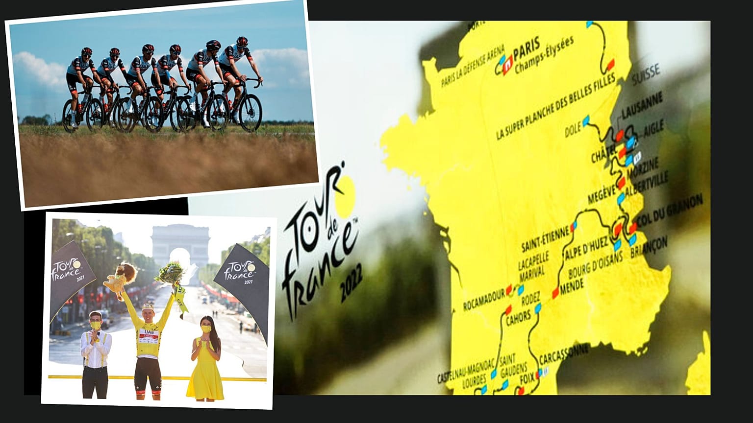 Photos diverses du Tour de France - Archives