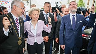 Déplacement de la présidente de la Commission européenne pour l'ouverture de la présidence tchèque de l'UE