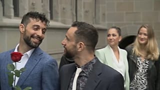 Egy zürichi azonos nemű pár kelt egybe az elsők között Svájcban.