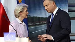 Ursula von der Leyen said an element of the Polish judicial reforms was already missing.