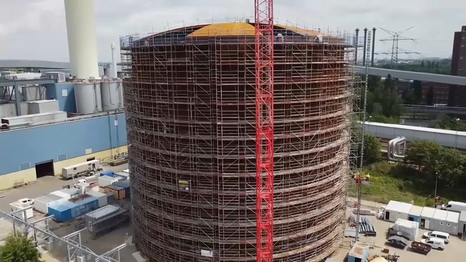 La torre Vattenfall a Berlino