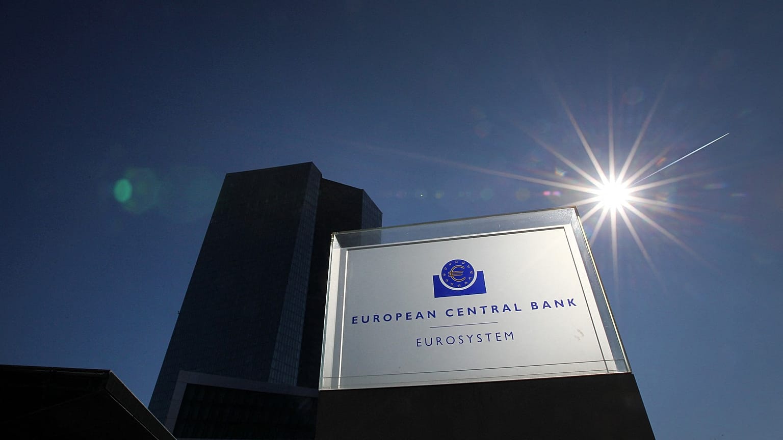 La Banque Centrale Européenne à Francfort