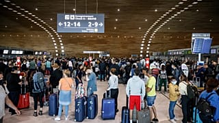 Fransa'nın başkenti Paris'teki Charles de Gaulle Havaalanı