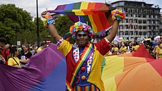 Marche des fiertés de Londres, dans le quartier Soho, le 2 juillet 2022