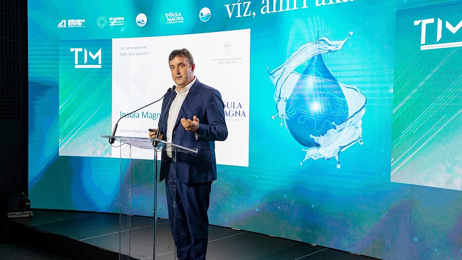Palkovics László a rendezvényen 