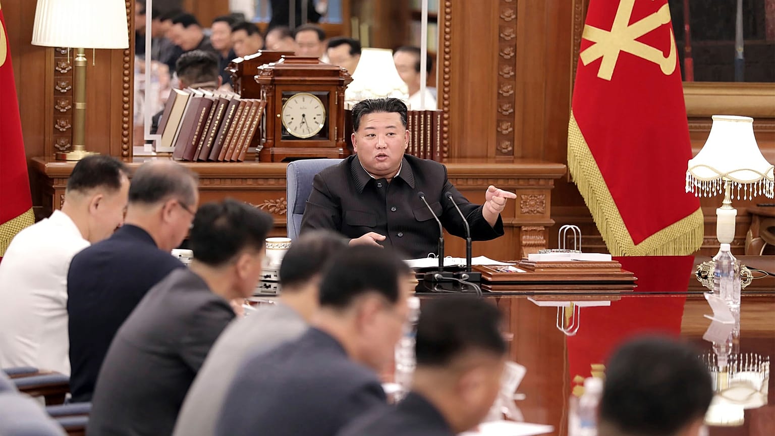 Kuzey Kore Devlet Başkanı Kim Jung-un