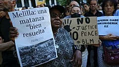 Иллюстрационное фото: акции протеста против негуманного отношения к мигрантам