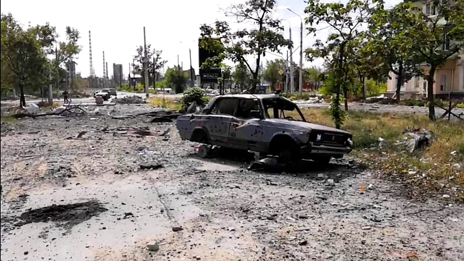  Lysychansk, Luhansk region, Ukraine, July 3, 2022. 