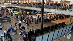 Amsterdam'da Schiphol Havaalanı