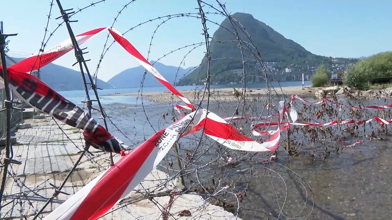 Sicherheitsvorkehrungen in Lugano