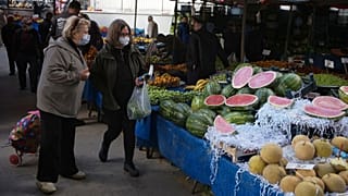 بازارچه محلی در آنکارا