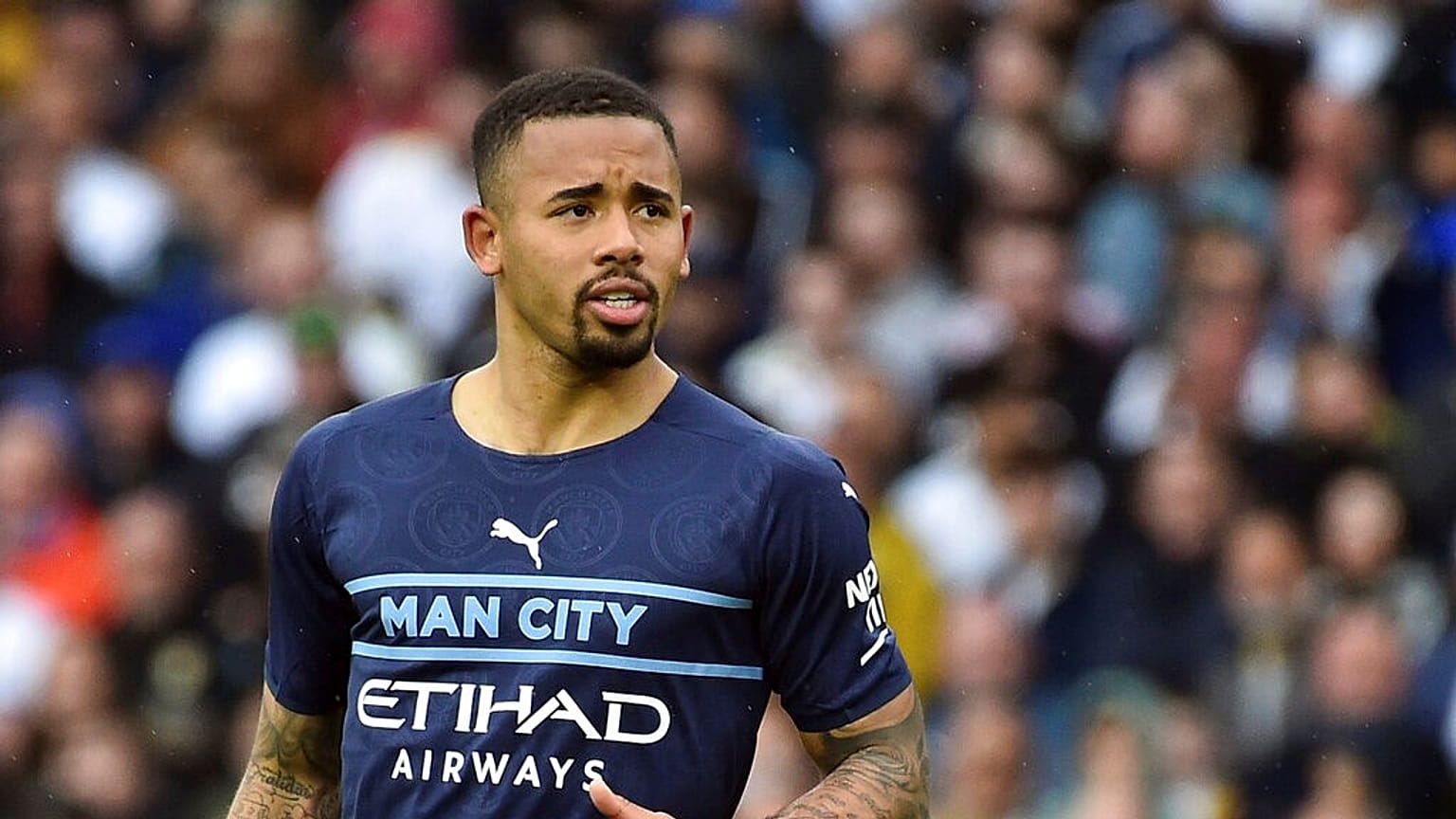 Az Arsenal új csatára, Gabriel Jesus még a Manchester City mezében