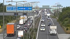 Demonstration auf Autobahnen