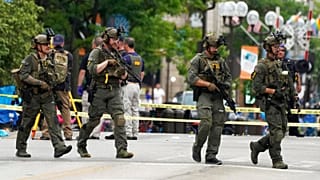 Shooting July Fourth Parade
