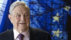 Archív fotó: Soros György egy brüsszeli megbeszélésen