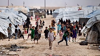 Lager in Hasakeh, in dem Familien von IS-Anhängern untergebracht sind