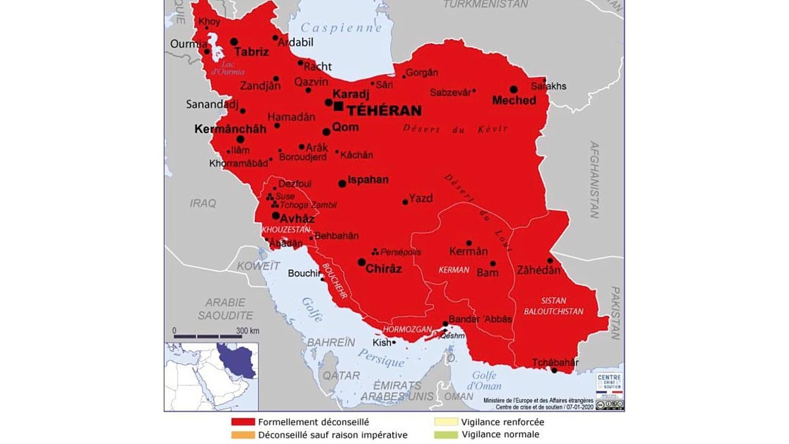 نقشه ایران 