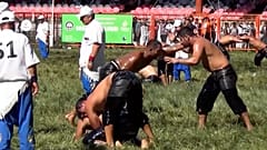 Tarihi Kırkpınar Yağlı Güreş Festivali'nin 661incisi Edirne'de düzenlendi