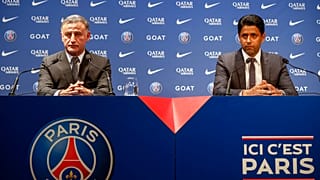 Christophe Galtier e Nasser al-Khelaifi. (Parigi, 5.7.2022)