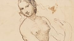 Desenho de Rafael, na National Gallery, em Londres