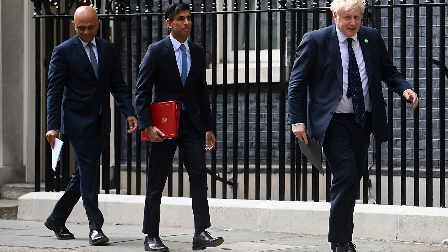 Javid, Sunak és Johnson