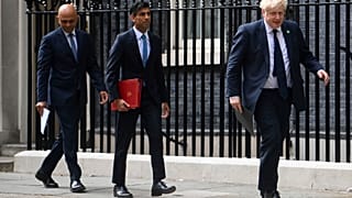 Javid, Sunak és Johnson