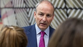 Primeiro-ministro irlandês Micheál Martin (arquivo)