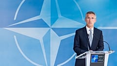 Jens Stoltenberg Brüsszelben, 2015-ben