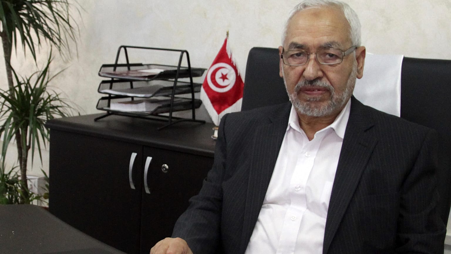 Tunus Nahda Hareketi lideri Raşid Gannuşi 