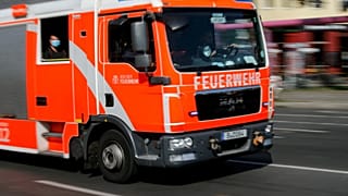 Feuerwehrauto in Berlin - Symbolbild