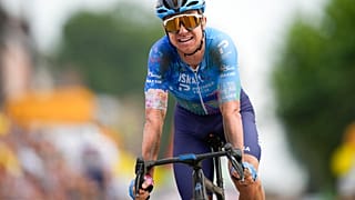 L'Australien Simon Clarke,victorieux de la 5ème étape du Tour - le 06/07/2022