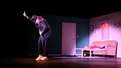 Ausschnitt des Theaterstücks der Schauspielgruppe