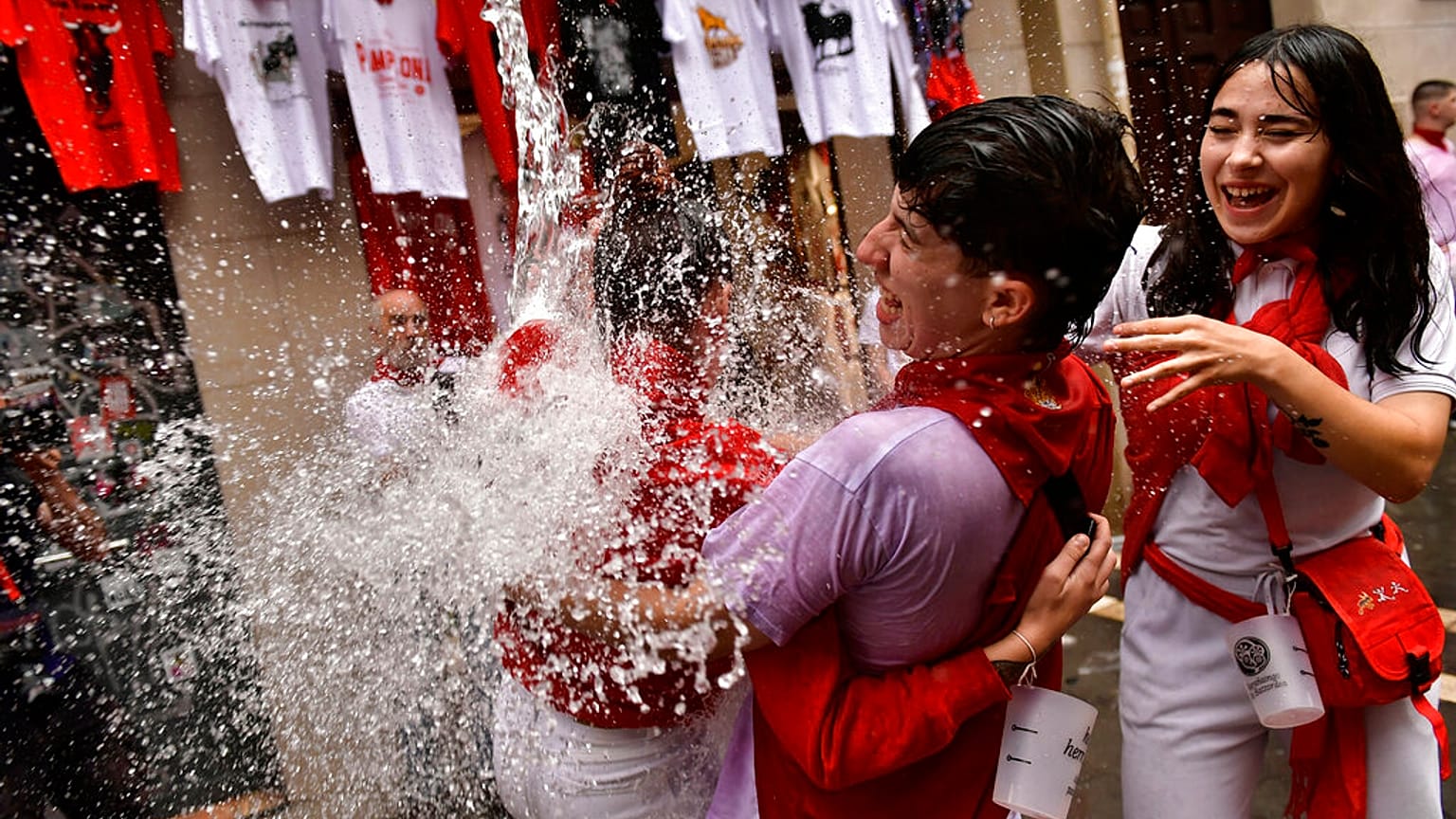La celebración del chupinazo supone el pistoletazo de salida de los Sanfermines