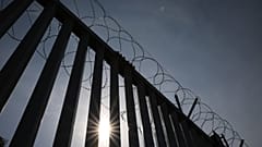 A júniusban elkészült kerítés Lengyelország és Belarusz határán