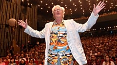 Australian actor Geoffrey Rush at 56th Karlovy Vary International Film Festival