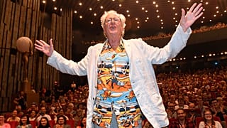 Australian actor Geoffrey Rush at 56th Karlovy Vary International Film Festival