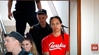 Баскетболистка Бриттни Грайнер в суде. 7 июля 2022
