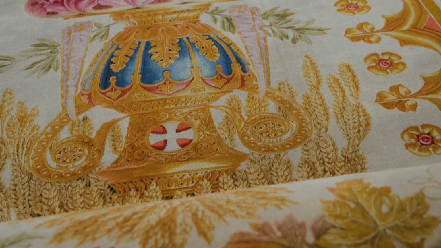 Un bout du tapis de Notre-dame de Paris