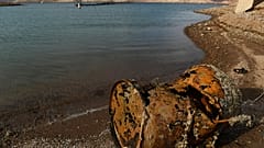 Бочка с человеческими останками, Боулдер-Сити, Невада