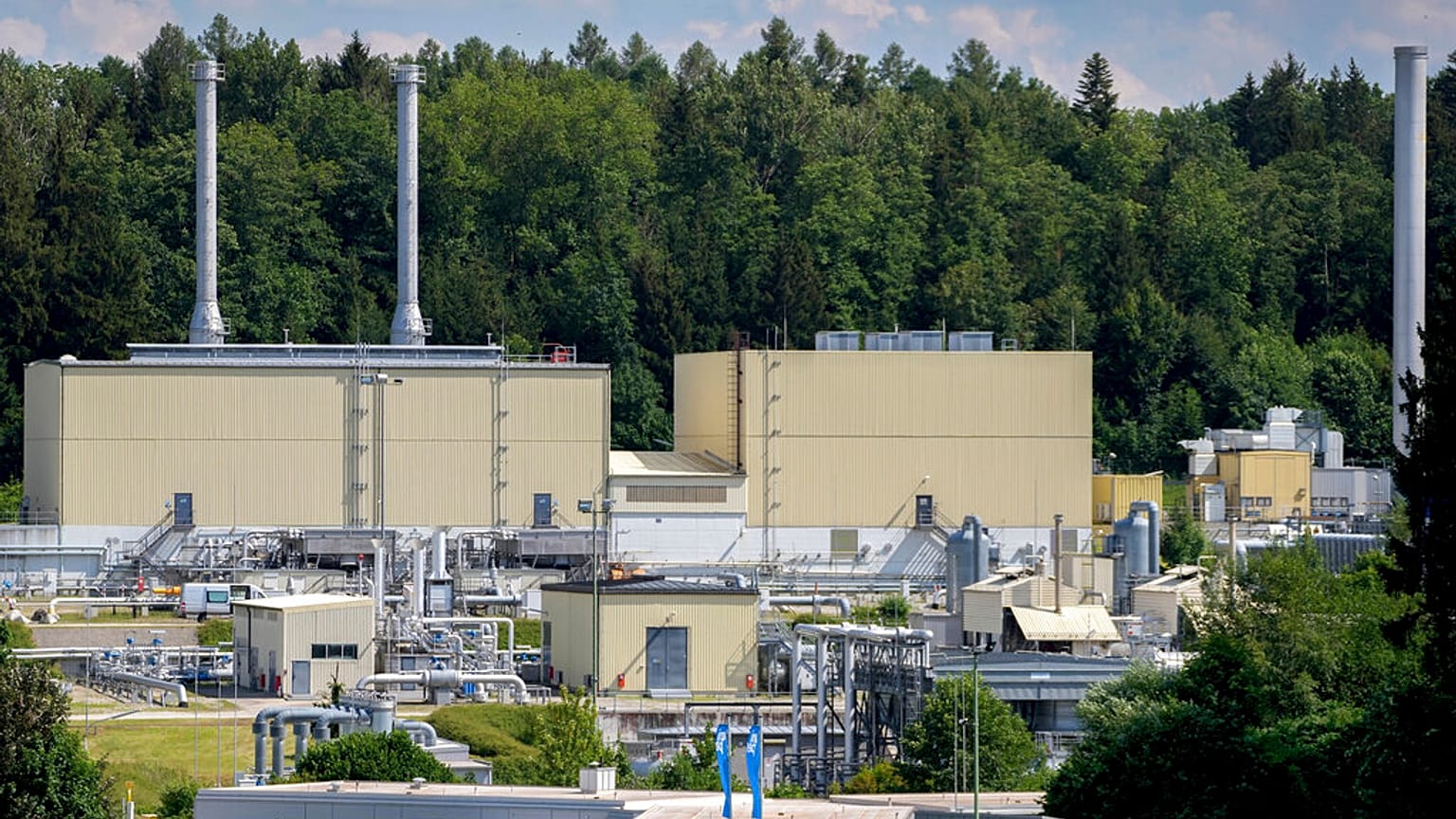 Uniper'in Münih yakınlarındaki doğal gaz depolama tesisis