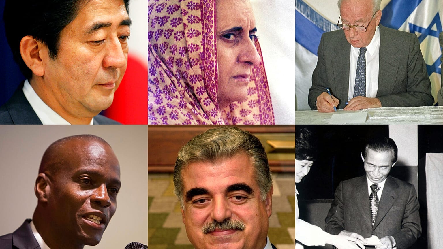 Yakın tarihte suikasta uğrayan liderler
