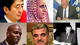 Yakın tarihte suikasta uğrayan liderler