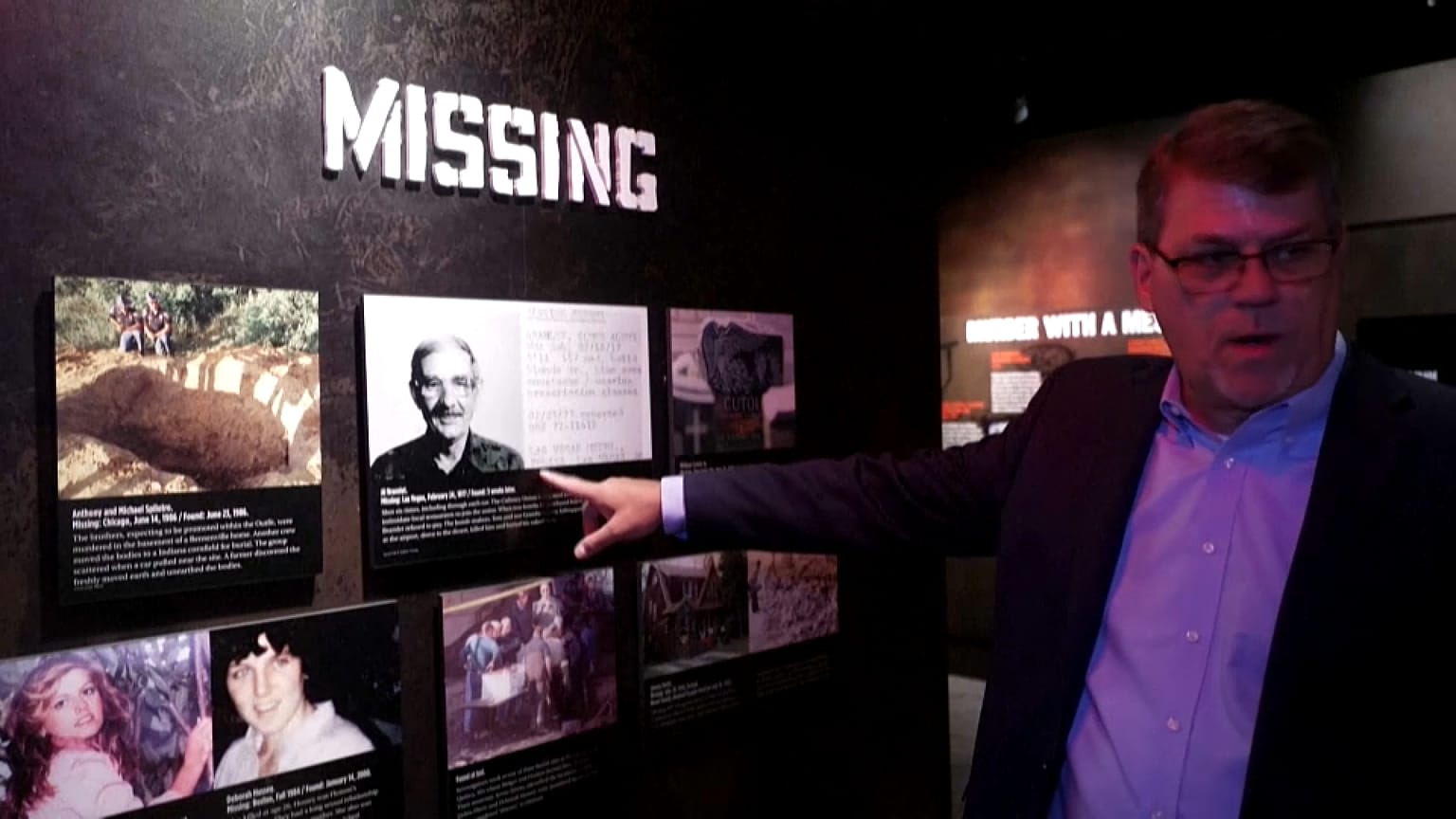 Geoff Schumacher,  vice-presidente do Mob Museum.