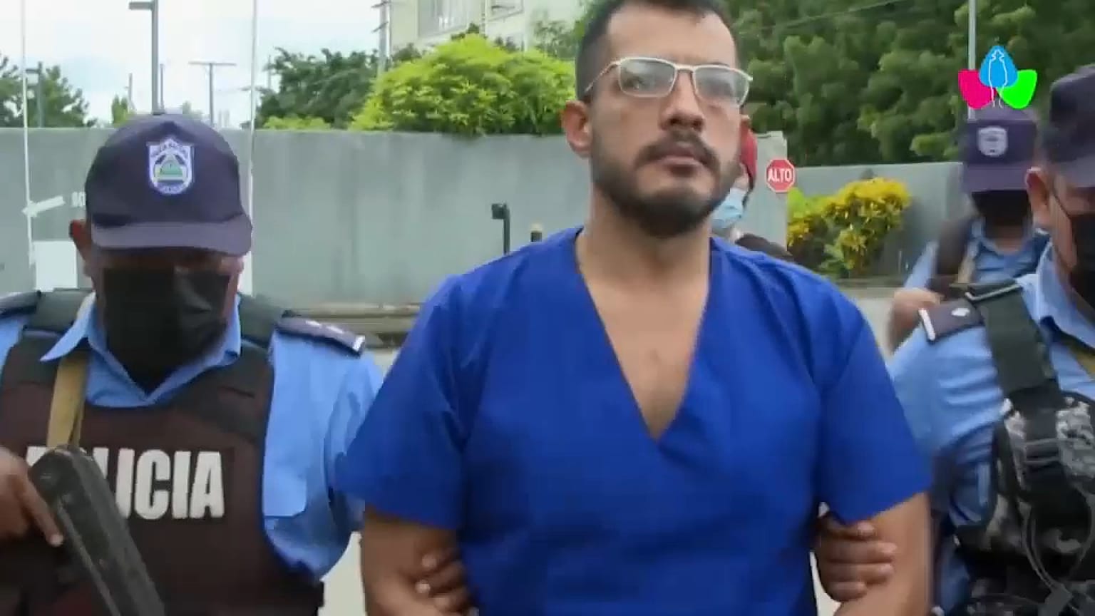 Preso político da Nicarágua.
