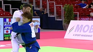 Japan's Abe Hifumi in action