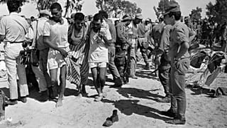 صورة لأسرى من الجنود المصريين خلال حرب 1967