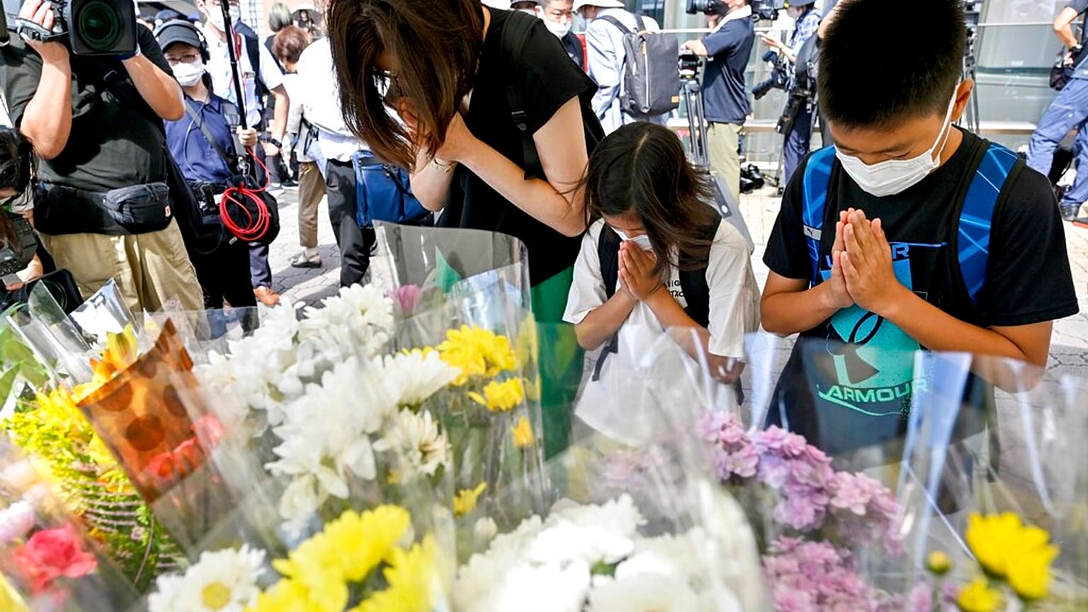 Japón rinde homenaje a Shinzo Abe