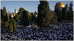 صلاة العيد في المسجد الأقصى